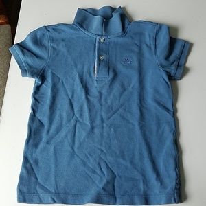 Burberry Blue Child's polo golf shirt